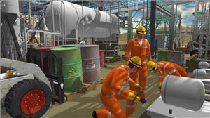 AVEVA showcases industrial gaming software.