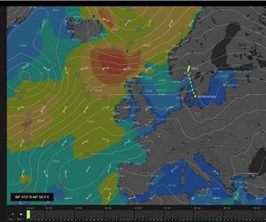 Access to real-time weather data along the vessel track ensures that both the master and the vessel manager are on the same page, improving teamwork and reducing potential operational misunderstandings. Image courtesy Coach Solutions